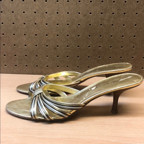 Nine West Finnr Heeled Women’s Sandals sz 6 - Picture 3 of 8